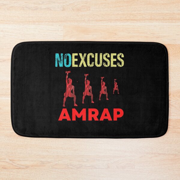 Item preview, No Excuses AMRAP For Her designed and sold by Desiznn.