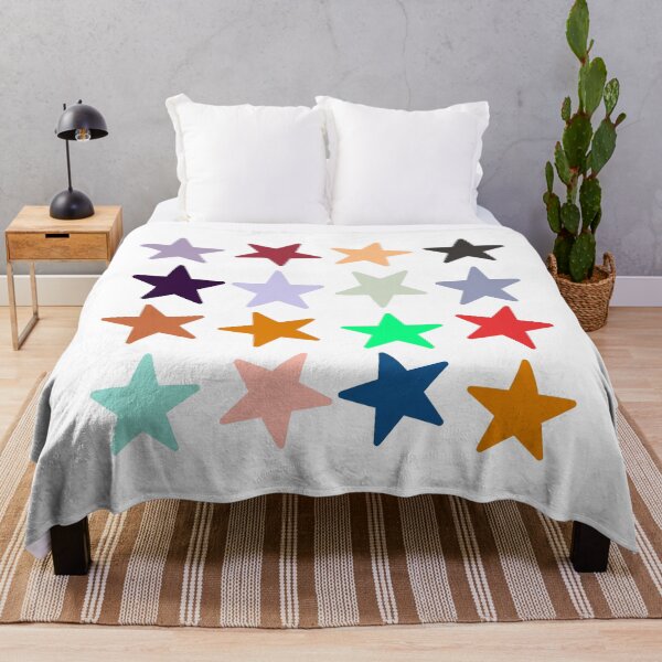 Item preview, Abstract Multi Color Star Pattern designed and sold by Pixel4Art.