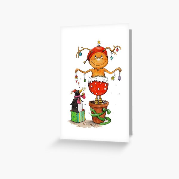 Merry christmas 1 Greeting Card