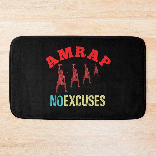 Item preview, No Excuses AMRAP Gift For Her designed and sold by Desiznn.