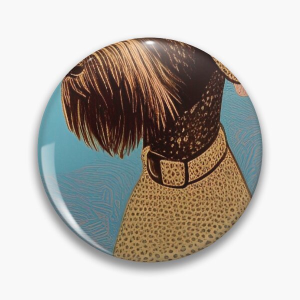 Item preview, German wirehaired pointer  designed and sold by GroovyDino.