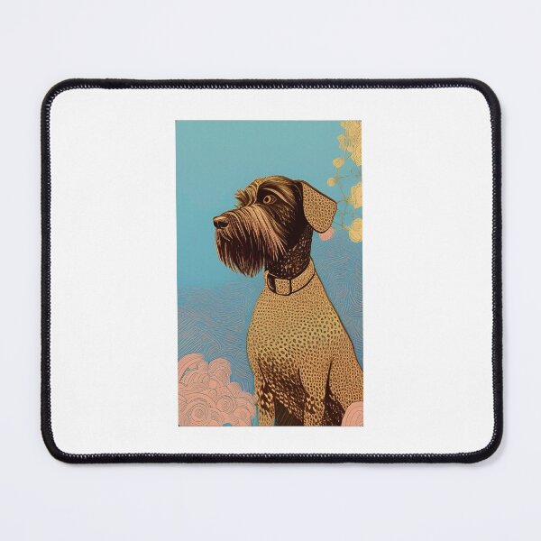 Item preview, German wirehaired pointer  designed and sold by GroovyDino.
