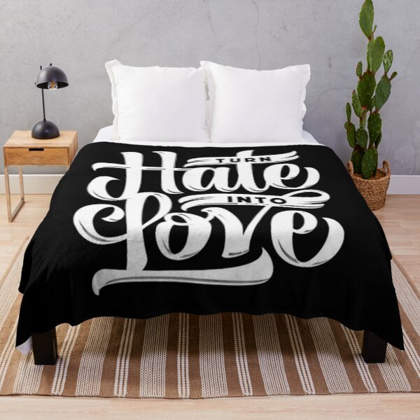 Item preview, Turn Hate Into Love designed and sold by -DEEWOLF-.