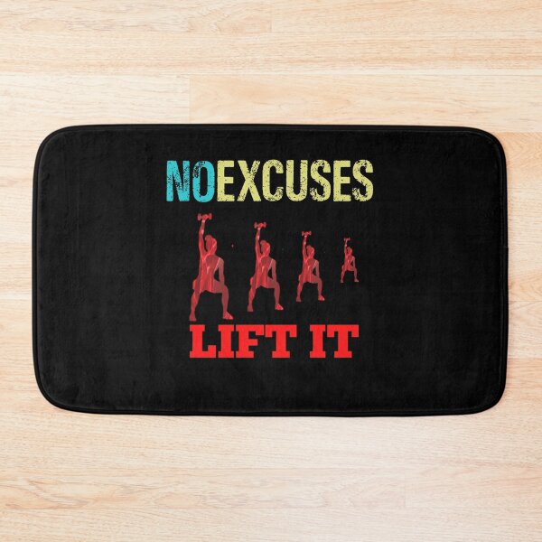 Item preview, No Excuses AMRAP Lift It designed and sold by Desiznn.