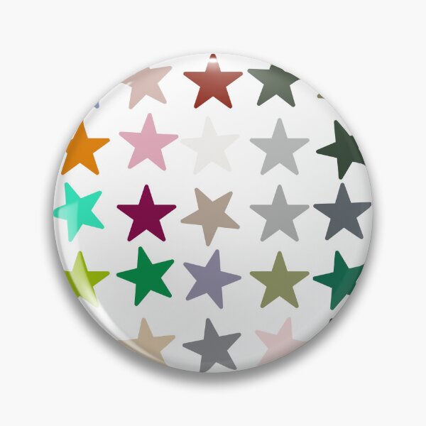 Item preview, Abstract Multi Color Star Pattern designed and sold by Pixel4Art.