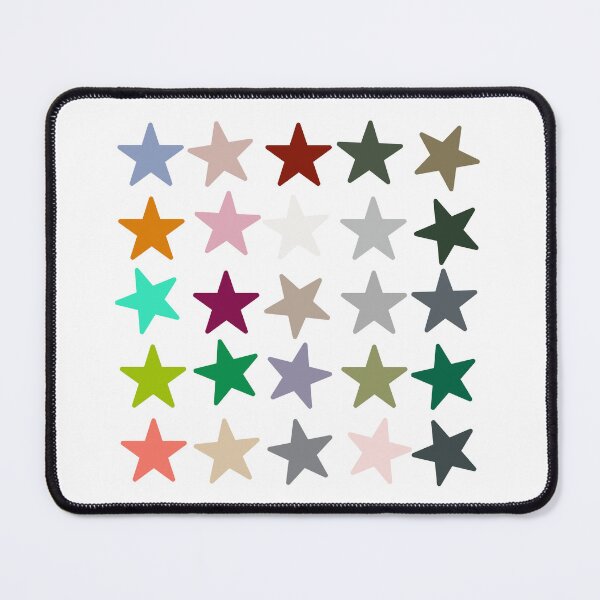 Item preview, Abstract Multi Color Star Pattern designed and sold by Pixel4Art.