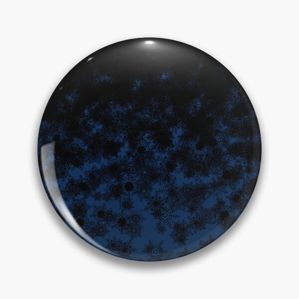Artikelvorschau, Blizzard - Schwarze Schneeflocken auf blauem Hintergrund entworfen und verkauft von illustratious.