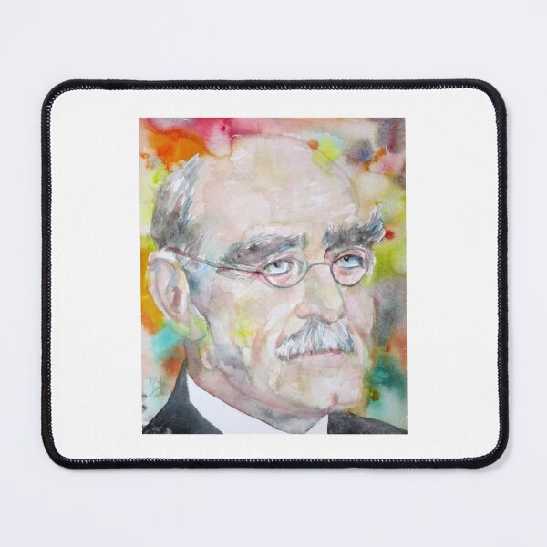 Item preview, RUDYARD KIPLING - Aquarellporträt .1 designed and sold by LaleStudio454.