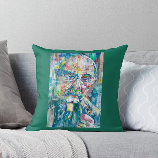 Item preview, RUDYARD KIPLING - Aquarellporträt .2    designed and sold by LaleStudio454.