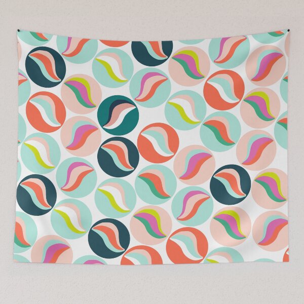 Item preview, Colorful Glass Marbles Pattern designed and sold by kapotka.