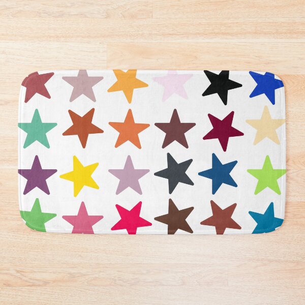 Item preview, Abstract Multi Color Star Pattern designed and sold by Pixel4Art.