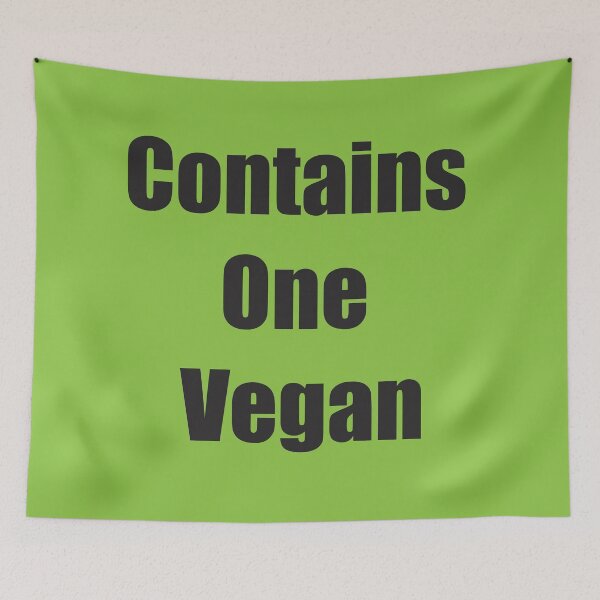 Item preview, Contains One Vegan designed and sold by Rysto-Design.
