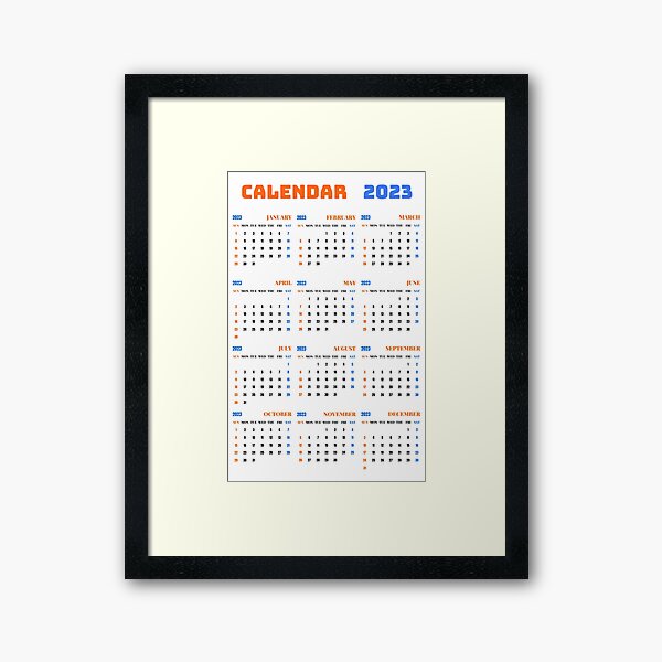 Item preview, 2023 Calendar designed and sold by Binsagar.