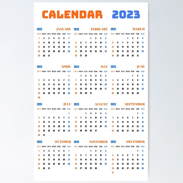 2023-calendar-poster-for-sale-by-binsagar-redbubble