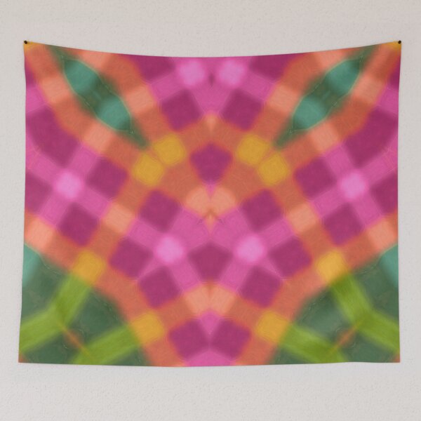 Item preview,  UNFORGETTABLE WEST INDIAN CHRISTMAS SOUVENIRS - UNIQUE ABSTRACT GEOMETRIC CARIBBEAN 3D PATTERN PAINTING - GREAT INNOVATIVE DESIGN OF TRADITIONAL GUADELOUPE MADRAS - I LOVE GUADELOUPE GWADA KARUKERA. designed and sold by Ralek.