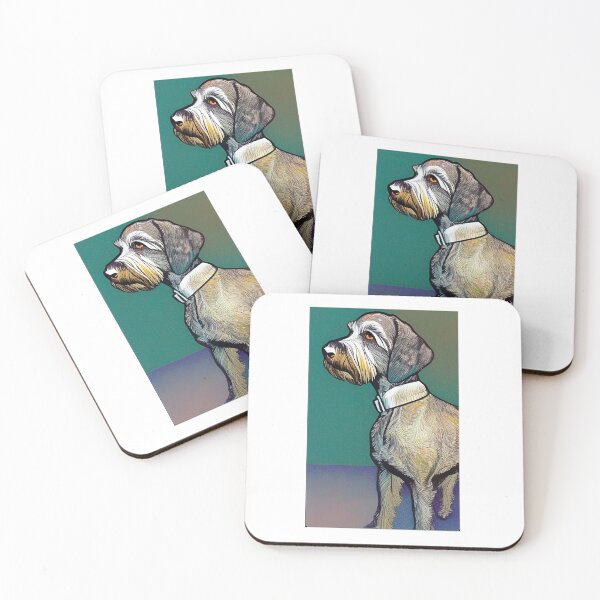 Item preview, German wirehaired pointer  designed and sold by GroovyDino.