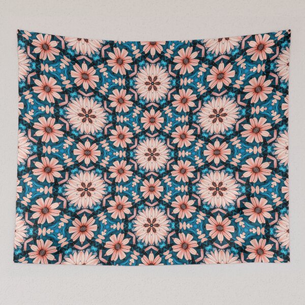 Item preview, Brown Floral Pattern designed and sold by Patternflower.