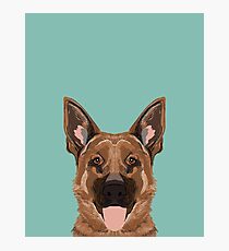 Skylar - German Shepherd gifts for dog people dog lover gifts german shepherd owners perfect gifts Photographic Print