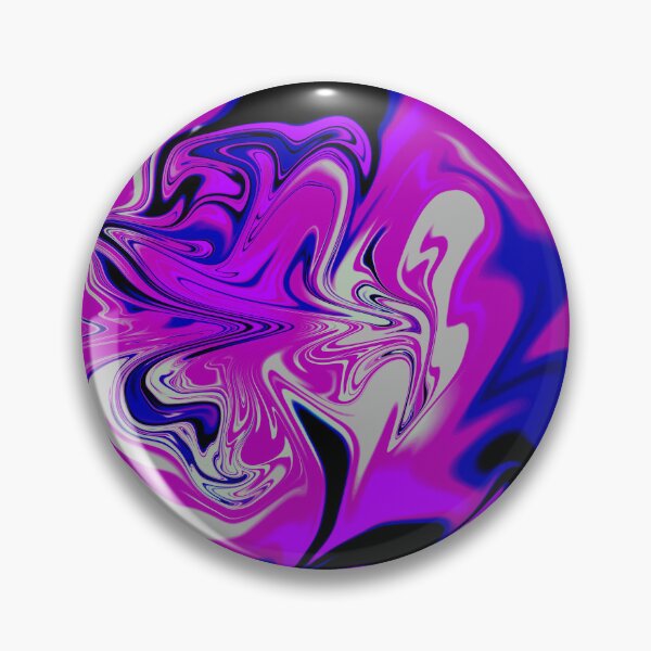 Item preview, Blue, Pink, Black  And White Liquid Art. Liquid Marble. Abstract Design #3. designed and sold by Jason123za.