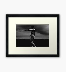 passive Framed Print