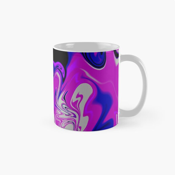 Item preview, Blue, Pink, Black  And White Liquid Art. Liquid Marble. Abstract Design #3. designed and sold by Jason123za.