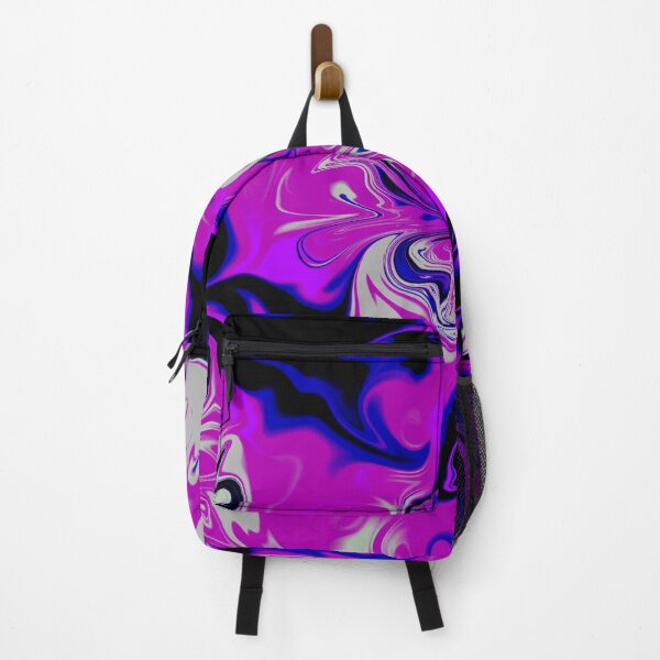 Item preview, Blue, Pink, Black And White Liquid Art. Liquid Marble. Abstract Design #3. designed and sold by Jason123za.