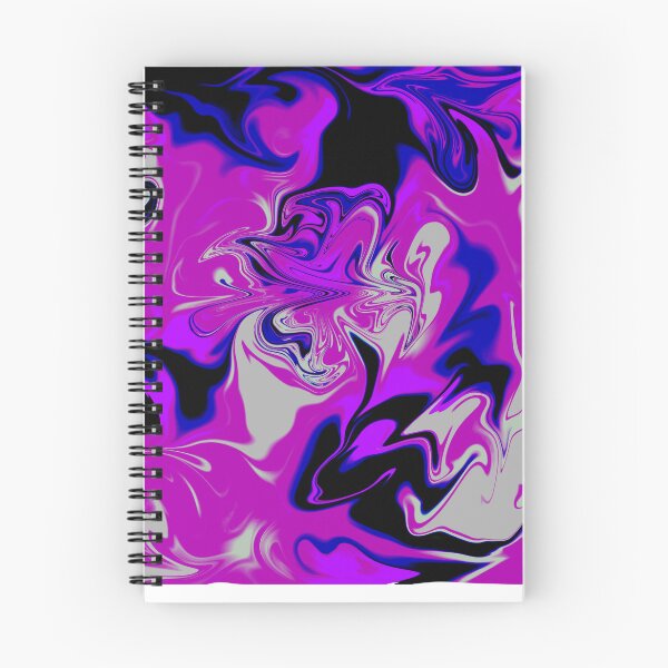 Item preview, Blue, Pink, Black  And White Liquid Art. Liquid Marble. Abstract Design #3. designed and sold by Jason123za.
