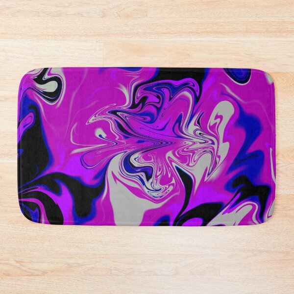 Item preview, Blue, Pink, Black  And White Liquid Art. Liquid Marble. Abstract Design #3. designed and sold by Jason123za.