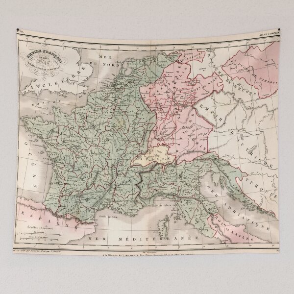 Item preview, French Empire = Empire Français en 1812 by Achille Meissas designed and sold by nextstepdesigns.