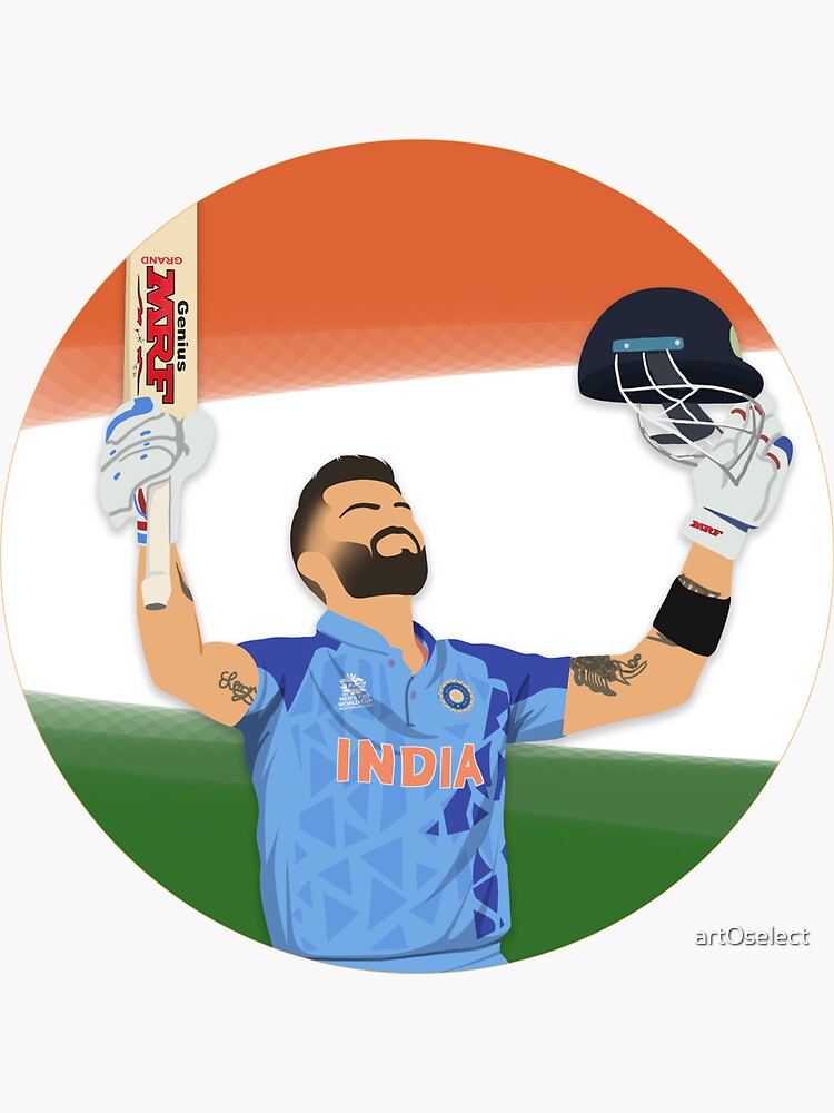 Shubham Dogra Virat Kohli Drawing Image - Drawing Skill