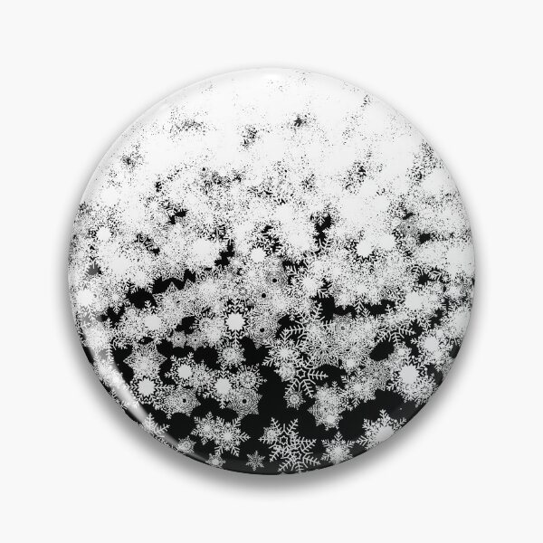 Item preview, Blizzard - Snowflakes on a black background designed and sold by illustratious.