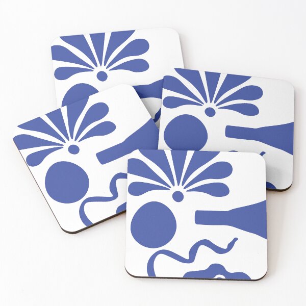 Item preview, Blue Greek Print designed and sold by AnOrganicAussie.
