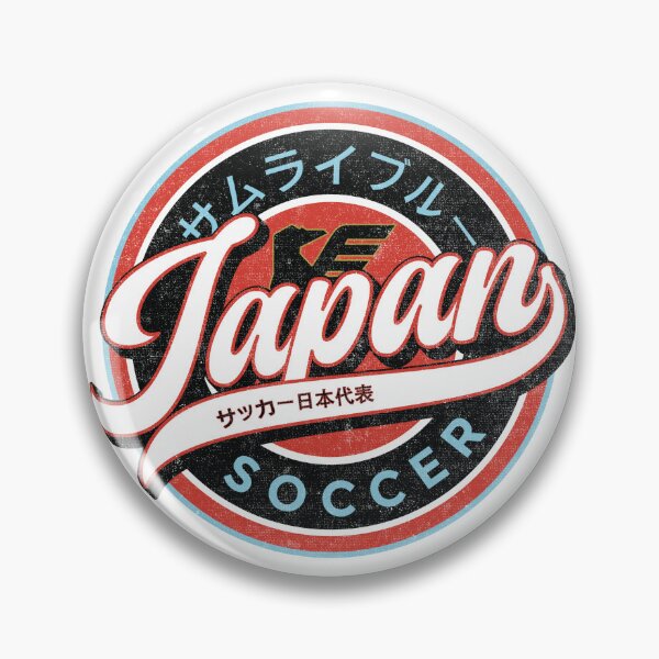 Item preview, Japan Soccer Badge (round) designed and sold by Numero14.