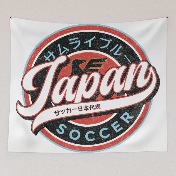 Item preview, Japan Soccer Badge (round) designed and sold by Numero14.