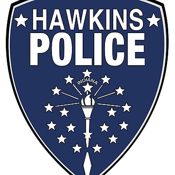 Artwork thumbnail, Stranger Things - Hawkins Police Department by PearShaped