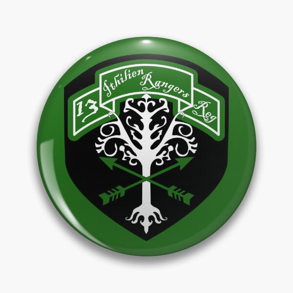 Item preview, ithilien rangers patch designed and sold by X-RayActual.