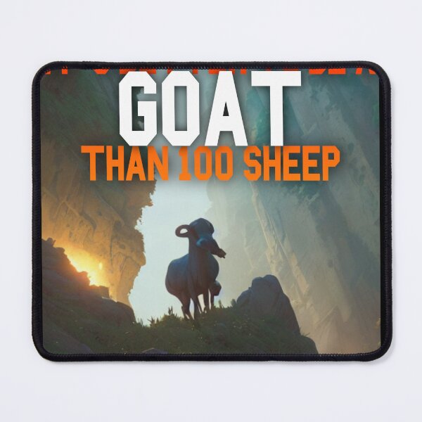 Item preview, Goat Simulator It's Better to Be A Goat Than 100 Sheep designed and sold by Trendy-Now.
