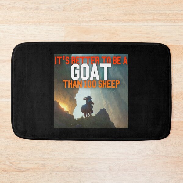 Item preview, Goat Simulator It's Better to Be A Goat Than 100 Sheep designed and sold by Trendy-Now.