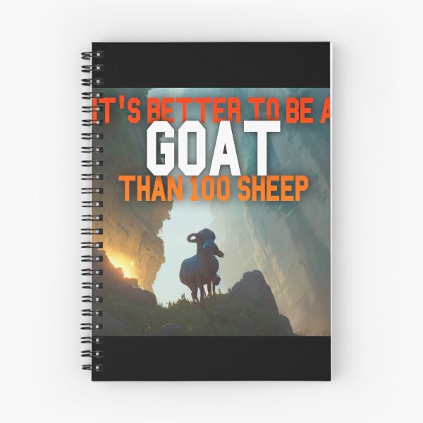 Item preview, Goat Simulator It's Better to Be A Goat Than 100 Sheep designed and sold by Trendy-Now.