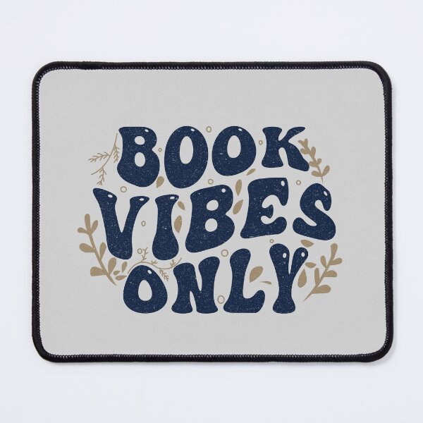 Item preview, BOOK VIBES ONLY FOR BOOKNERDS designed and sold by The Bookworm Store.
