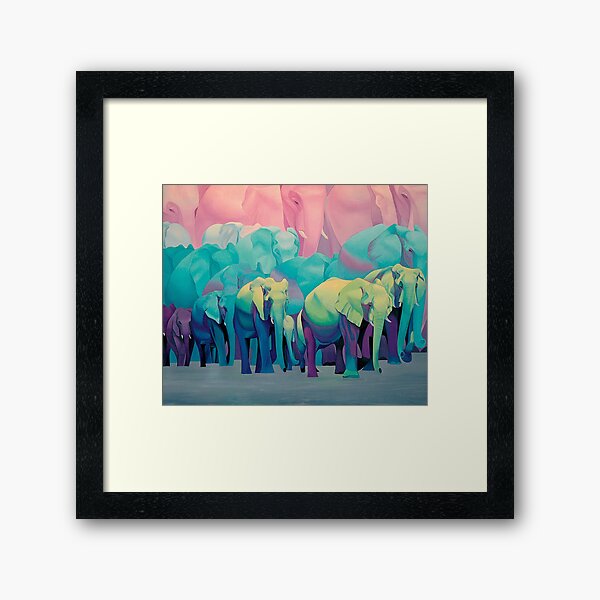 Best Wishes 1. (original is in private collection) Framed Art Print