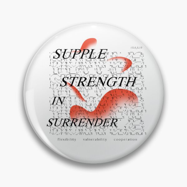 Item preview, Supple Strength In Surrender White T-shirt by Perth artist Plyanci designed and sold by BurntSeed.