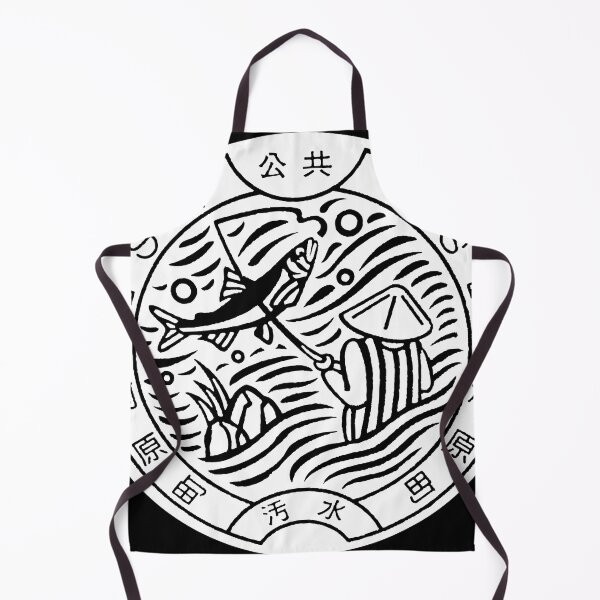 Item preview, Fisherman on manhole in Japan - White Inverted designed and sold by mattraski.