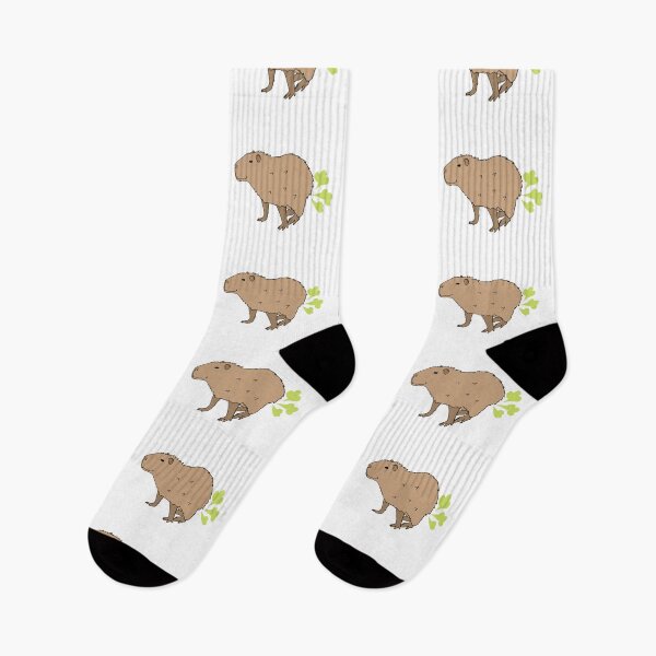 Item preview, fart capybara doodle designed and sold by HelloShoppy.