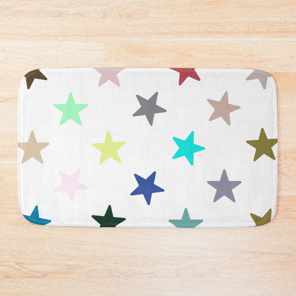Item preview, Abstract Multi Color Star Pattern designed and sold by Pixel4Art.