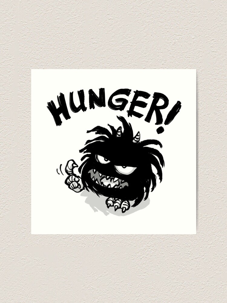 Alternative Ansicht von CORNIBUS HUNGER! Kunstdruck