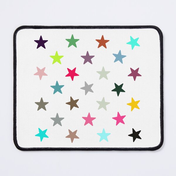 Item preview, Abstract Multi Color Star Pattern designed and sold by Pixel4Art.