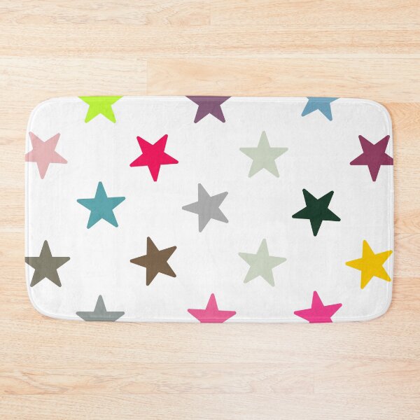 Item preview, Abstract Multi Color Star Pattern designed and sold by Pixel4Art.