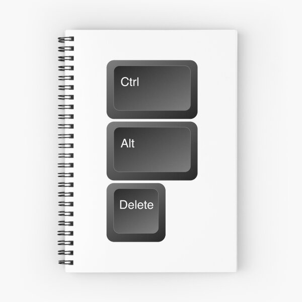 Item preview, Ctrl Alt Delete - Black designed and sold by SoulSomm.