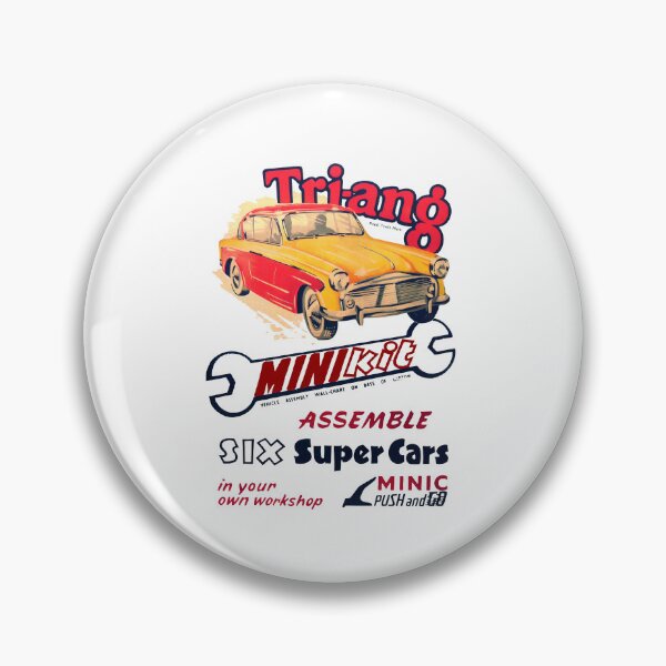 Item preview, TOY DIE CAST CAR PACKAGING designed and sold by ThrowbackAds.